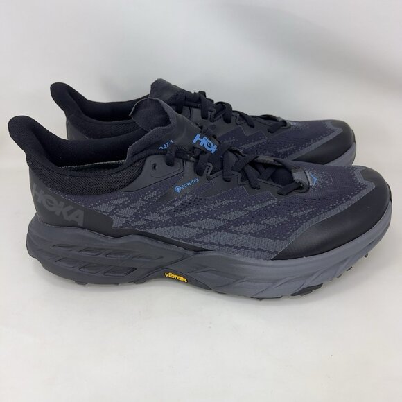 Hoka One One Speedgoat 5 Shoes Gore-tex GTX Black Men’s Size 9.5 D